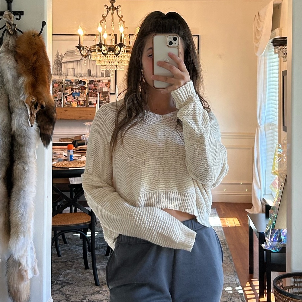 Boutique Bought - Cream Knitted Sweater